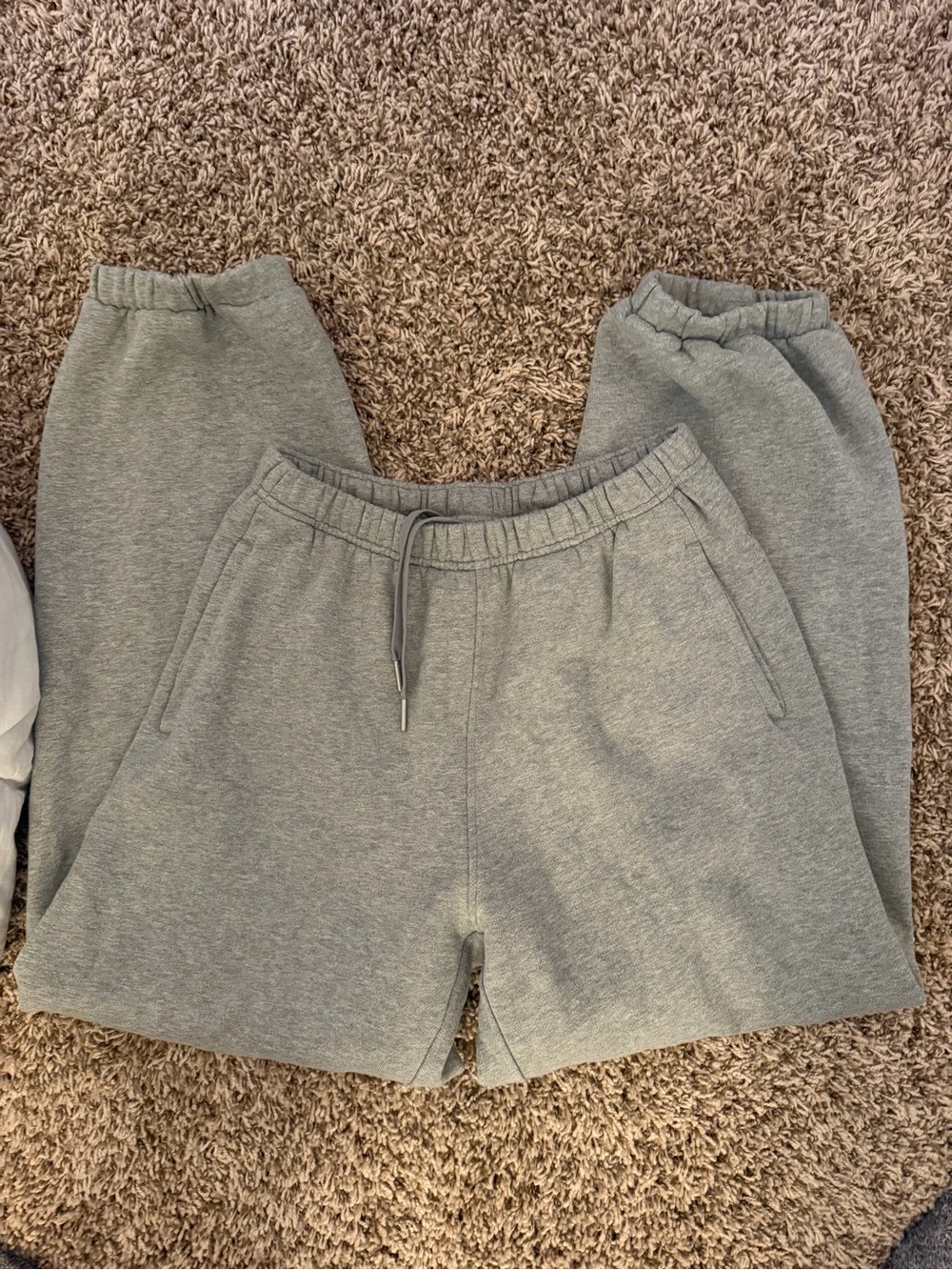 Woman lululemon Gray Pull-On Sweat Shorts with Drawstring